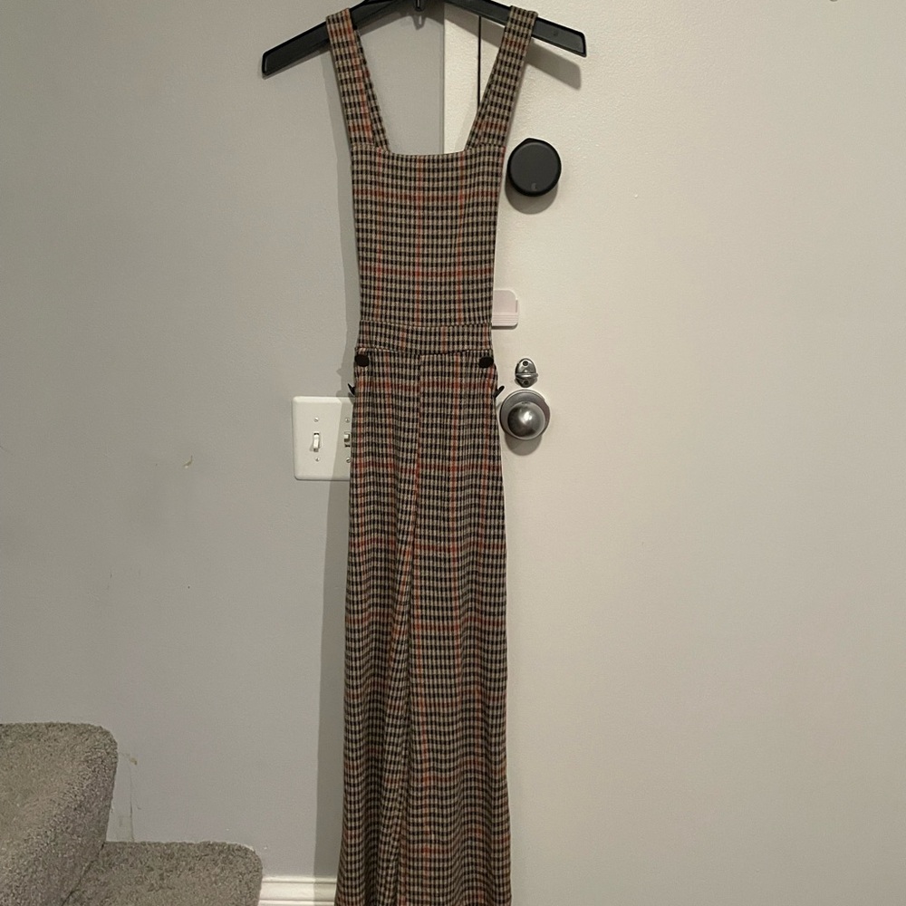 Jersey Houndstooth Jumpsuit